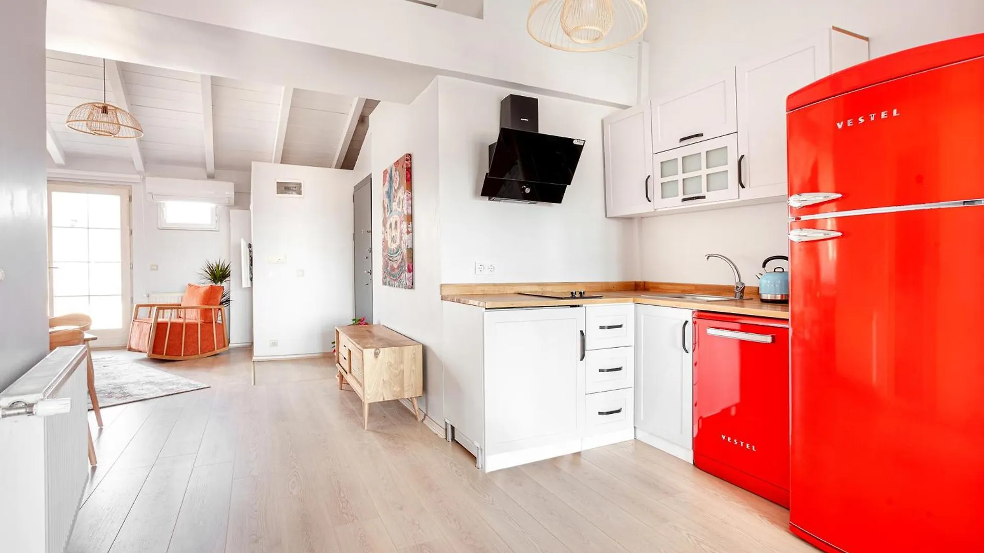 아파트 Roof Top, Close To Taksim, With Private Terrace 이스탄불